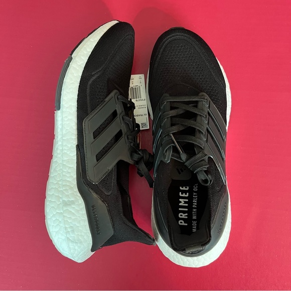 Adidas ULTRABOOST 21 Core Black/White FY0378 Mens Size 8.5 NEW! Msrp=$180